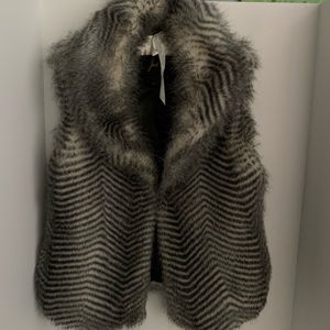 Jack faux fur vest